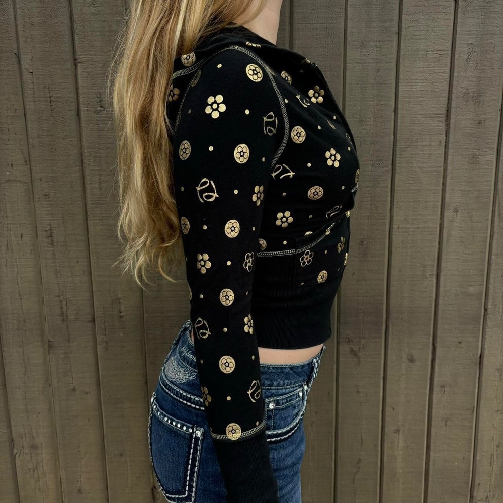 Pepe Jeans London sweatshirt with hood Black/Gold - Picture 9 of 9